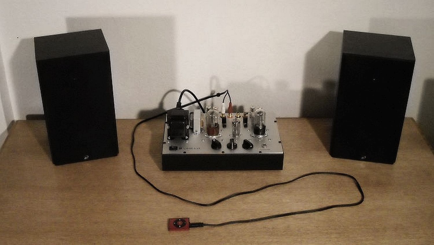 6SN7 amplifier operational test