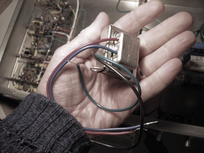 6SN7 amplifier project output transformer